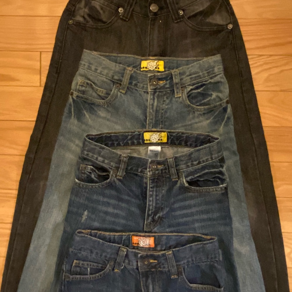 Boys Jeans SZ 10 Old Navy. PD&C 4 pair lot
